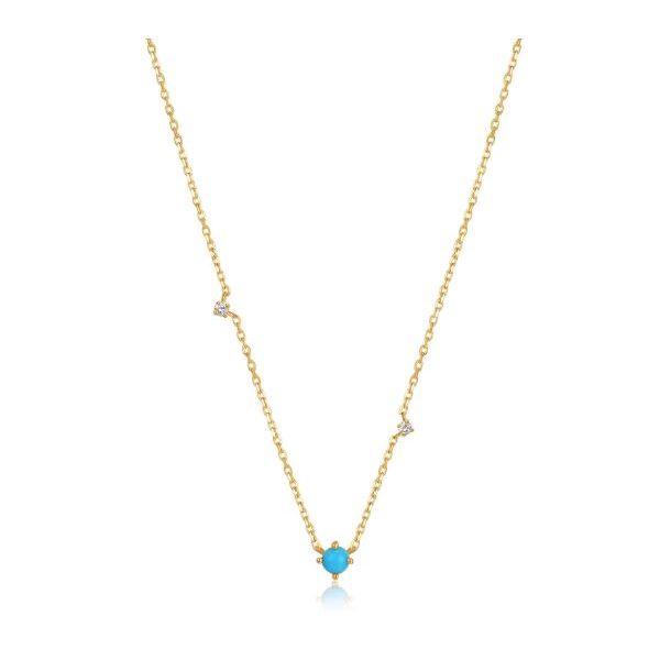Ania Haie Turquoise & White Sapphire Necklace Koser Jewelers Mount Joy, PA