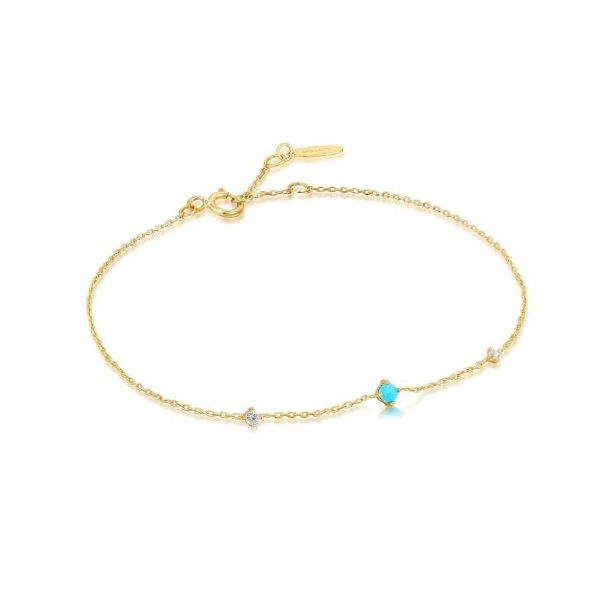 Ania Haie Turquoise & White Sapphire Bracelet Koser Jewelers Mount Joy, PA