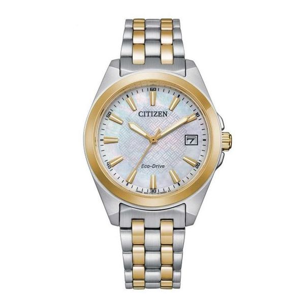 Citizen® Eco-Drive® Ladies 'Corso' Mother-of-Pearl Dial Watch Koser Jewelers Mount Joy, PA