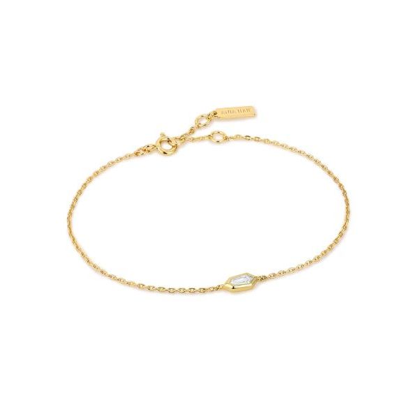 Ania Haie Sparkle Emblem Chain Bracelet Koser Jewelers Mount Joy, PA
