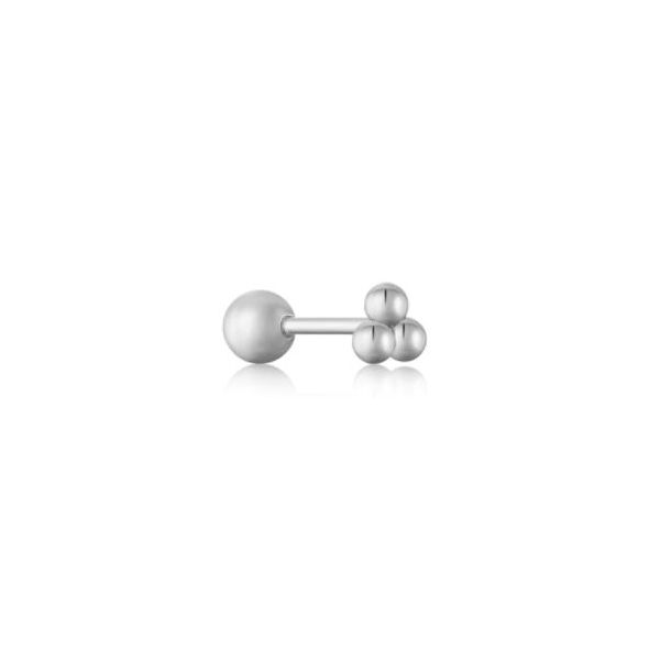 Ania Haie Triple Ball Barbell Single Earring Koser Jewelers Mount Joy, PA