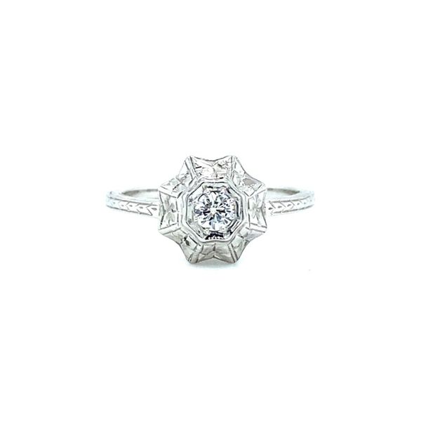Flower Vintage Diamond Ring Koser Jewelers Mount Joy, PA