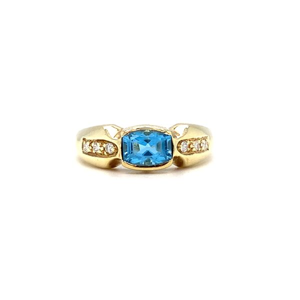 Blue Topaz Ring Koser Jewelers Mount Joy, PA