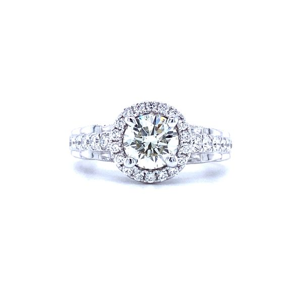 Milgrain Twist Design Diamond Engagement Ring Koser Jewelers Mount Joy, PA