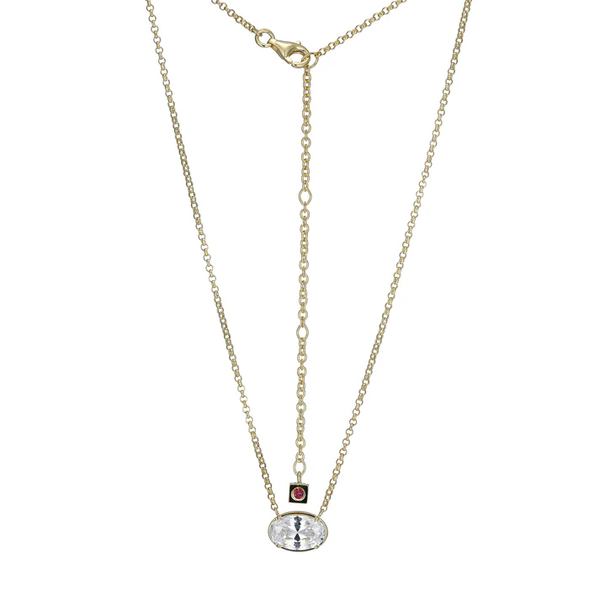 Elle Gold Plated Sterling Silver Serenelle Necklace Krekeler Jewelers Farmington, MO