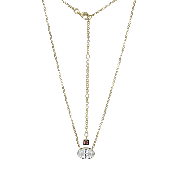 Elle Gold Plated Sterling Silver Serenelle Necklace Krekeler Jewelers Farmington, MO