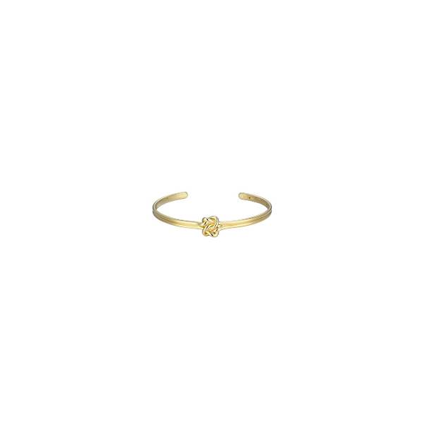 Elle Gold Plated SterlingSilver Knot Cuff Bracelet Krekeler Jewelers Farmington, MO