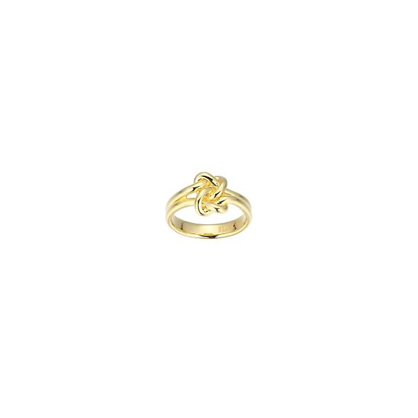 Elle Goldplated Sterling Silver Knot Ring Size 8 Krekeler Jewelers Farmington, MO