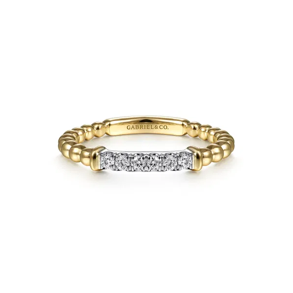 Lady's 14 Karat Yellow Gold Diamond Ring Krekeler Jewelers Farmington, MO
