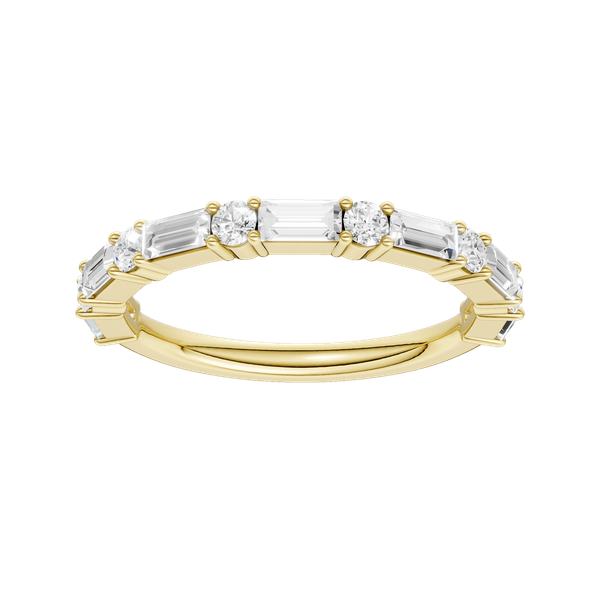 Lady's 14 Karat Yellow Gold Lab Grown Diamond Ring Krekeler Jewelers Farmington, MO