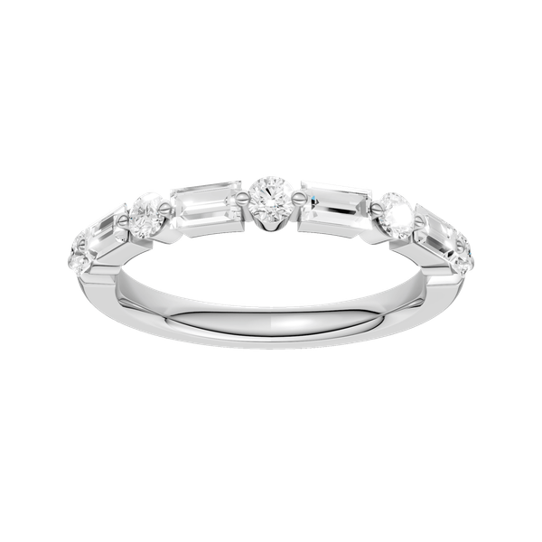 Lady's 14 Karat White Gold Lab Grown Diamond Ring Krekeler Jewelers Farmington, MO