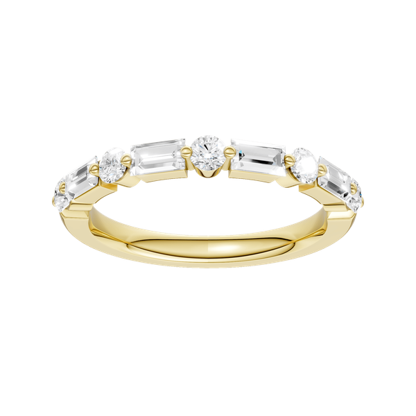 Lady's 14 Karat Yellow Gold Lab Grown Diamond Ring Krekeler Jewelers Farmington, MO