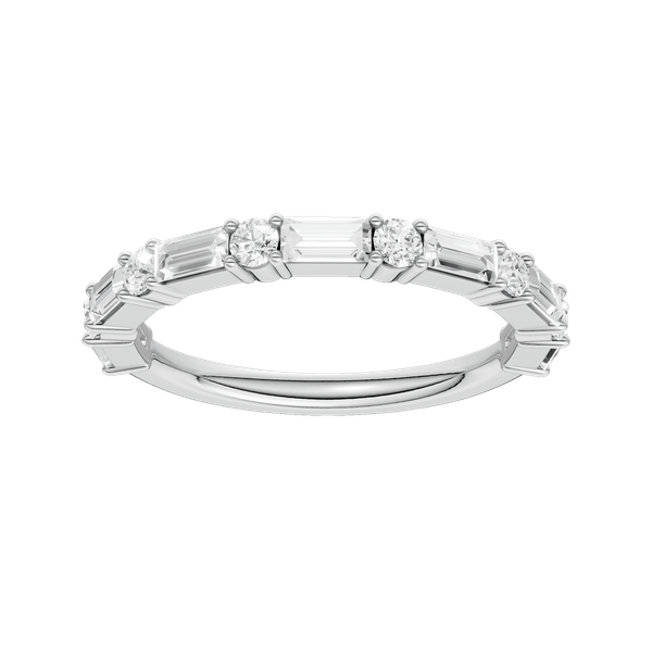 Lady's 14 Karat White Gold Lab Grown Diamond Ring Krekeler Jewelers Farmington, MO