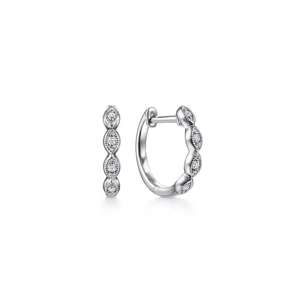 Diamond Huggie Earrings Krekeler Jewelers Farmington, MO
