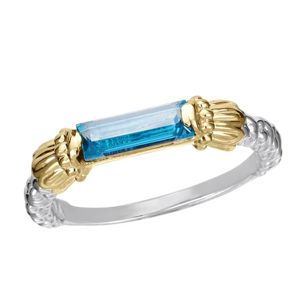 Sterling Silver and 14K Yellow Gold  Vahan Ring Krekeler Jewelers Farmington, MO