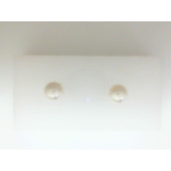 6-6.5 MM Fresh Water Peral Earrings Krekeler Jewelers Farmington, MO