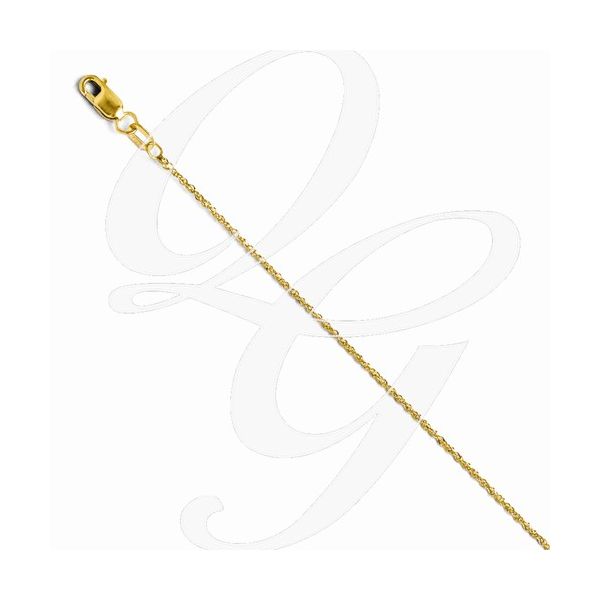 Leslies 14 Karat Yellow Gold 18 Inch Sparkle Singapore Chain Krekeler Jewelers Farmington, MO
