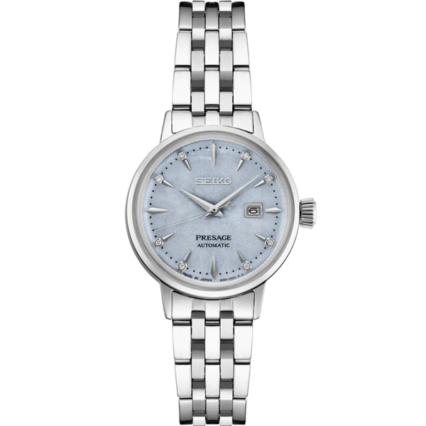 Lady's Seiko Presage Cocktail Watch Time Inspired By The Vibrant Elegance Of The Exciting Cocktail Lounges In Today's Tokyo 8 Diamonds Krekeler Jewelers Farmington, MO