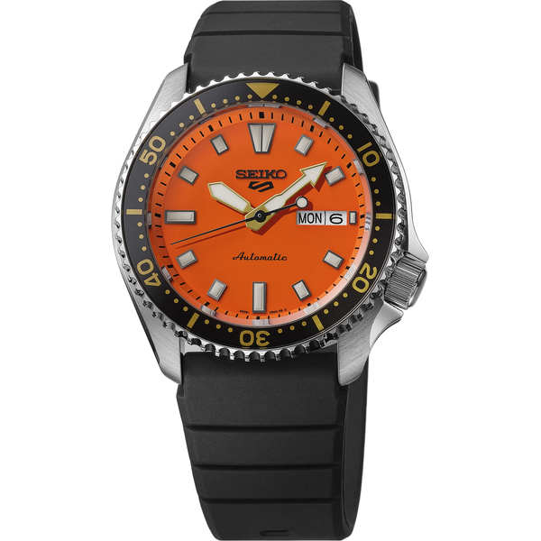 Men's Seiko 5 Sports Watch Dial SRPL89 Krekeler Jewelers Farmington, MO