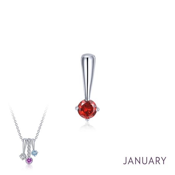 Garnet January Pendant Krekeler Jewelers Farmington, MO