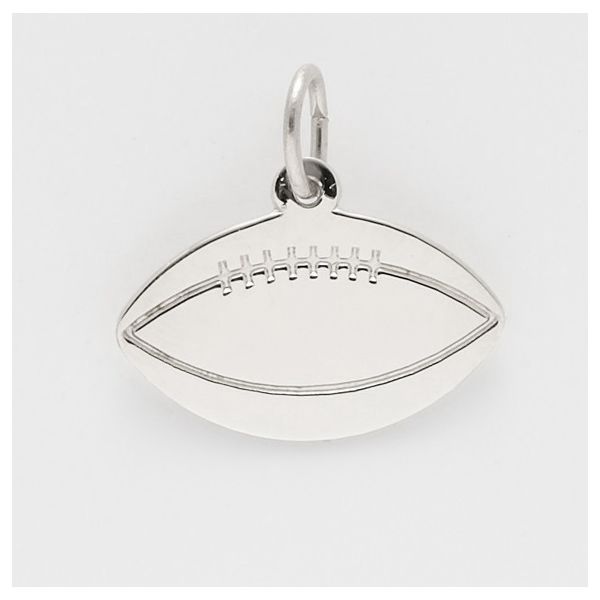 Rembrant Sterling Silver Football Charm Krekeler Jewelers Farmington, MO