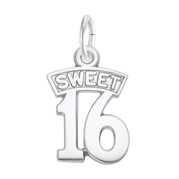 Rembrandt Sterling Silver Sweet 16 Charm Krekeler Jewelers Farmington, MO