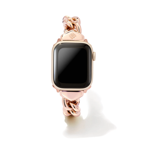 Kendra Scott Whitley Chain Watch Band in Rose Gold Tone Stainless Steel  M/L Krekeler Jewelers Farmington, MO