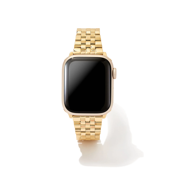 Kendra Scott Alex 5 Link Watch Band In Gold Tone Stainless Steel Krekeler Jewelers Farmington, MO