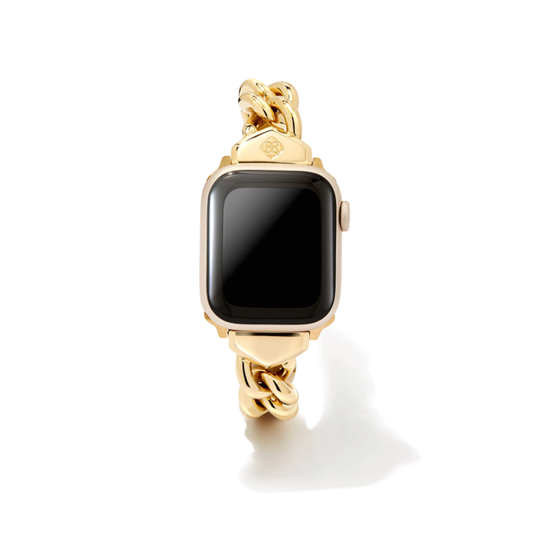 Kendra Scott Whitley Chain Watch Band In Gold Tone Stainless Steel S/M Krekeler Jewelers Farmington, MO