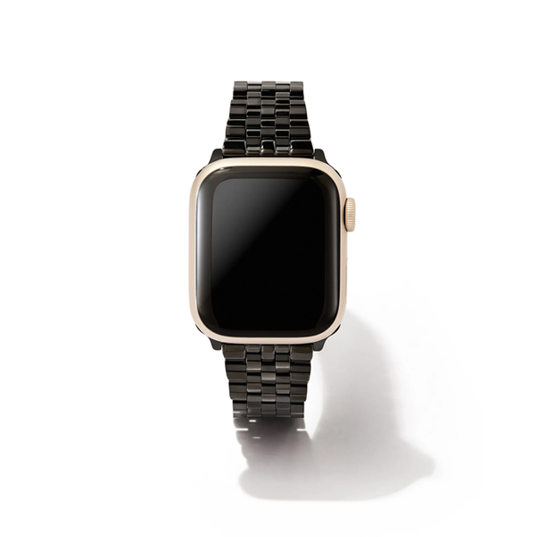 Kendra Scott Alex 5 Link Watch Band In Black Stainless Steel Krekeler Jewelers Farmington, MO