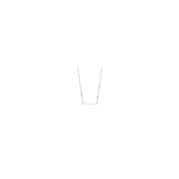 Kendra Scott Eileen Pendant Necklace Silvertone White Pearl Krekeler Jewelers Farmington, MO