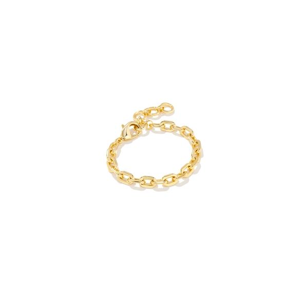 Kendra Scott Korinne Chain Bracelet Rhodium Metal Krekeler Jewelers Farmington, MO