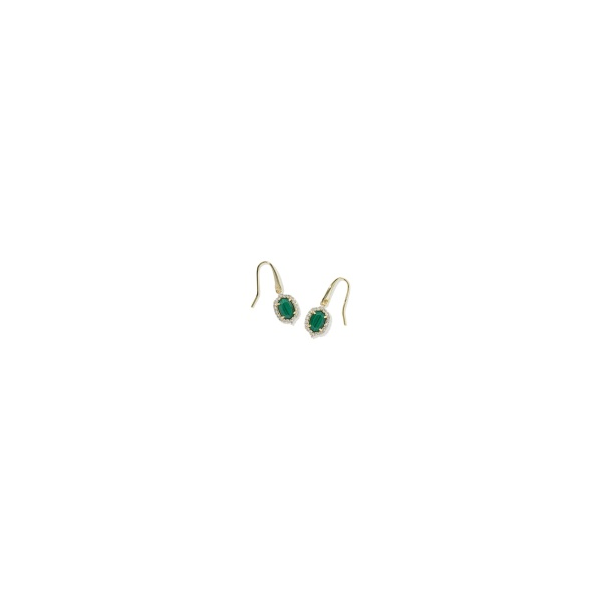 Kendra Scott Daphne Framed Drop Earrings Goldtone Dark Green Malachite Krekeler Jewelers Farmington, MO