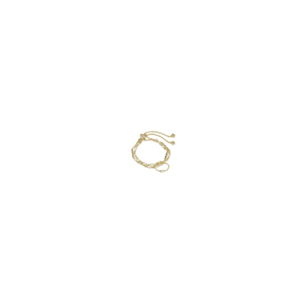 Kendra Scott Fate Set of 2 Bracelets Goldtone Krekeler Jewelers Farmington, MO