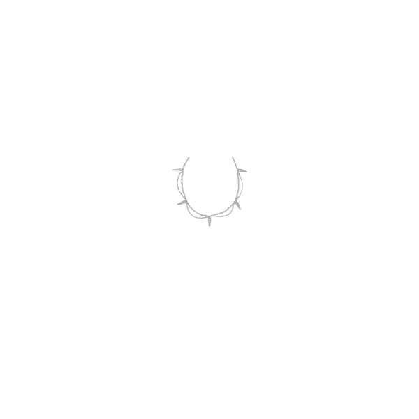 Kendra Scott Fate Strand Necklace Goldtone White CZ Krekeler Jewelers Farmington, MO
