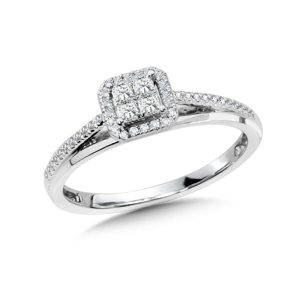 14K 1/4ctw Diamond Engagement Ring Kiefer Jewelers Lutz, FL