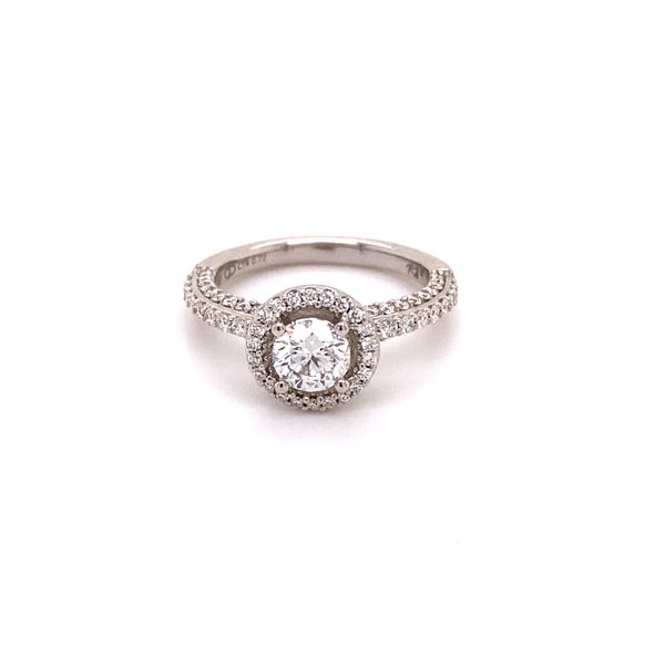 14K .75 CT H/SI1 RBC/ .50ctw Diamond Engagement Ring Kiefer Jewelers Lutz, FL