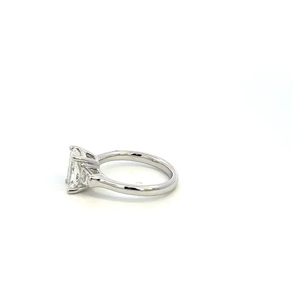 14K Lab Grown Diamond Radiant Cut Engagement Ring Image 3 Kiefer Jewelers Lutz, FL