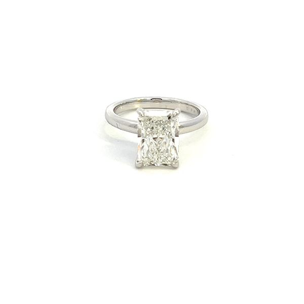 14K Lab Grown Radiant Cut Diamond Engagement Ring Kiefer Jewelers Lutz, FL