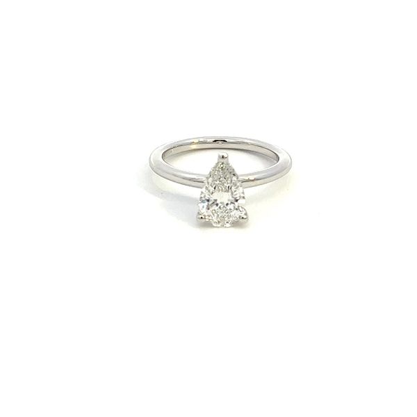 14K Lab Grown Diamond Pear Shape Engagement Ring Kiefer Jewelers Lutz, FL