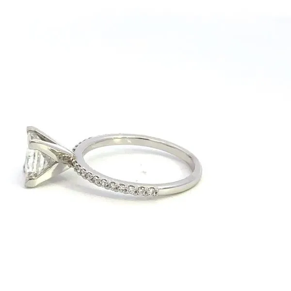 14K 1.89 Princess Cut Diamond Engagement Ring Image 5 Kiefer Jewelers Lutz, FL
