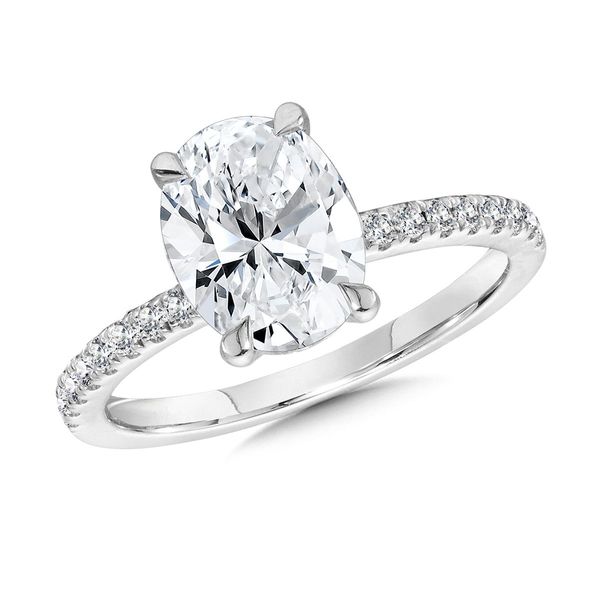 14K Lab Grown Oval Diamond Engagement Ring 0011002001480 Kiefer