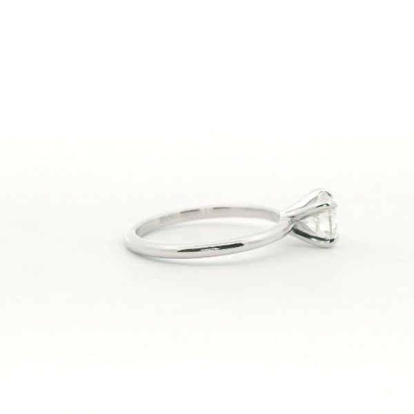 14KW .93CT Diamond Solitaire Ring Image 3 Kiefer Jewelers Lutz, FL