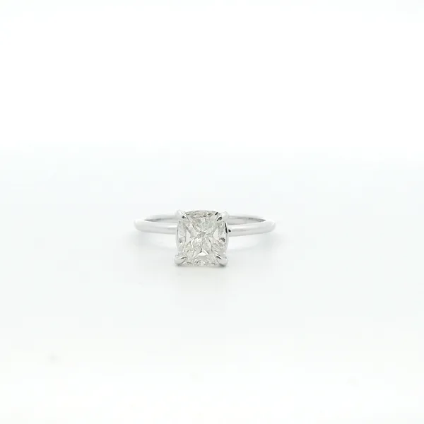 14KW 1.5CT Cushion Cut Diamond Solitaire Ring Kiefer Jewelers Lutz, FL