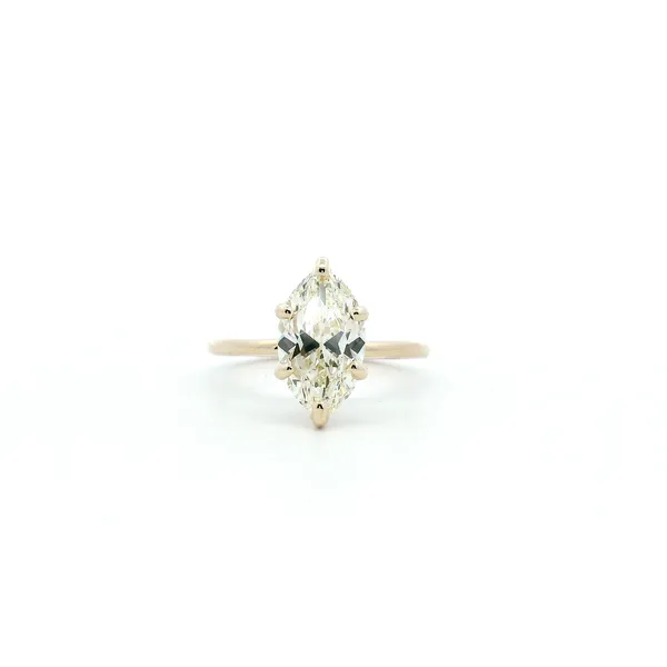 14KY 2.48CT Marquise Diamond Solitaire Kiefer Jewelers Lutz, FL