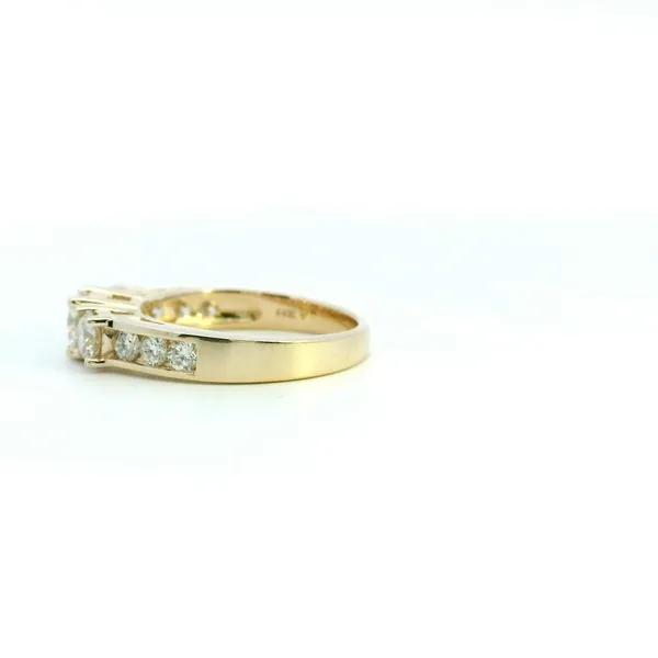 14KY 1.5CTW Three Stone Diamond Ring Image 4 Kiefer Jewelers Lutz, FL