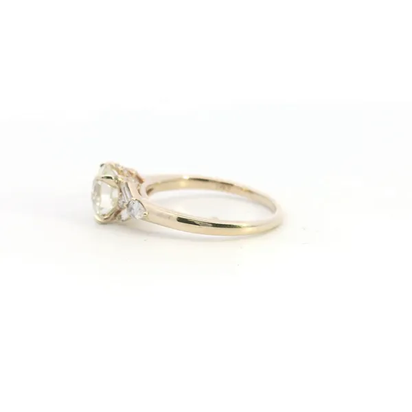 14KY 1.86CTW Round Diamond Engagement Ring Image 4 Kiefer Jewelers Lutz, FL