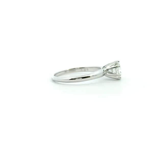 14KW 0.85CT Round Diamond Solitaire Engagement Ring Image 3 Kiefer Jewelers Lutz, FL
