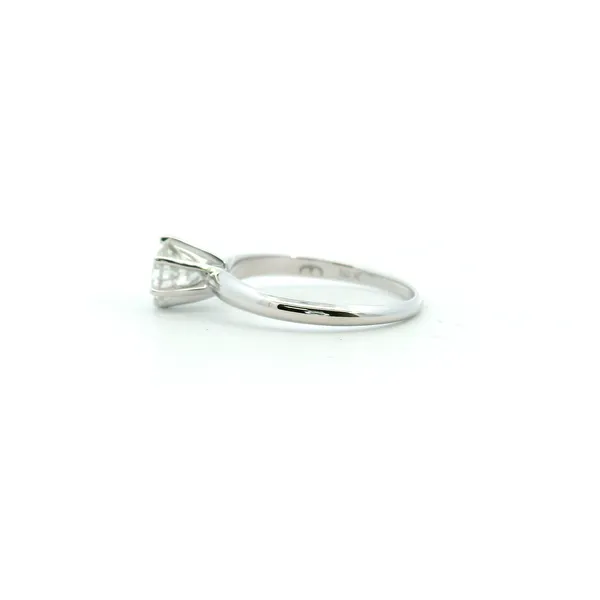 14KW 0.85CT Round Diamond Solitaire Engagement Ring Image 4 Kiefer Jewelers Lutz, FL