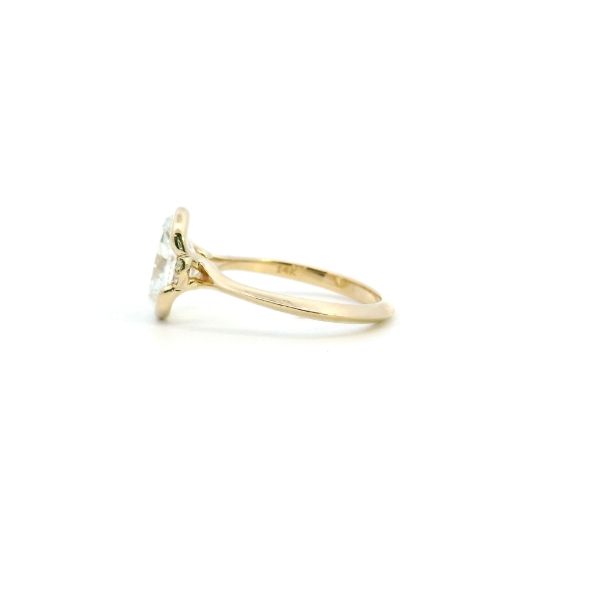14KY 2.00CT Diamond Engagement Ring Image 4 Kiefer Jewelers Lutz, FL